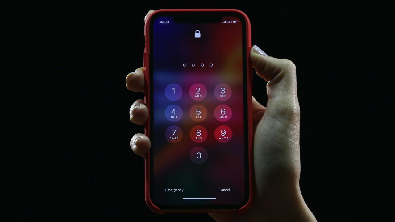 código desbloqueo en el iPhone