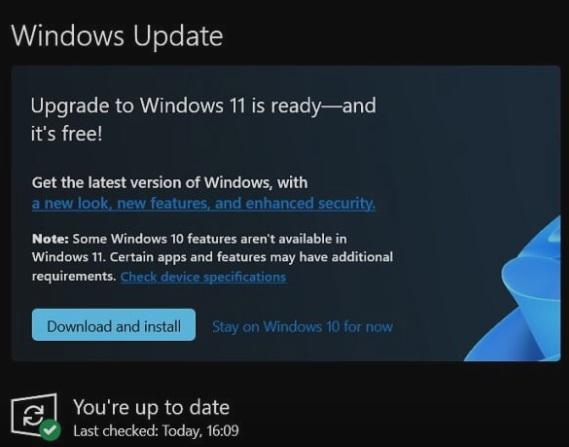 windows 11 update