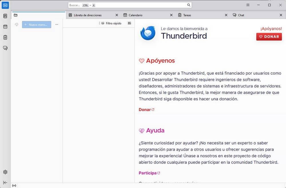 Cliente Thunderbird