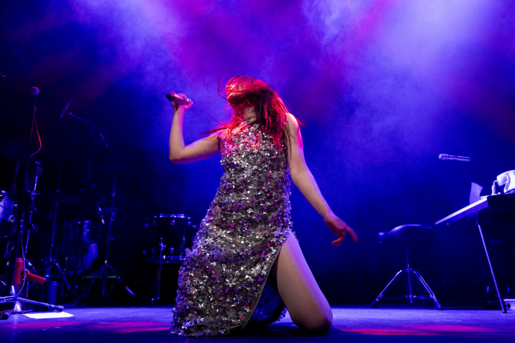 Lauren Mayberry en la Ciudad de México