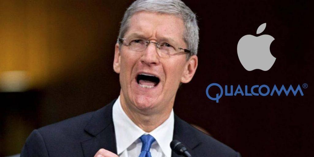 Tim Cook Apple Qualcomm