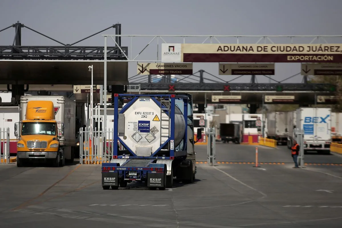 Aún sin aranceles, bajan exportaciones en frontera norte