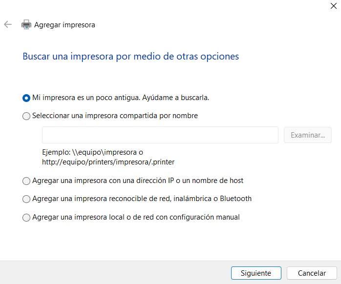 impresora windows