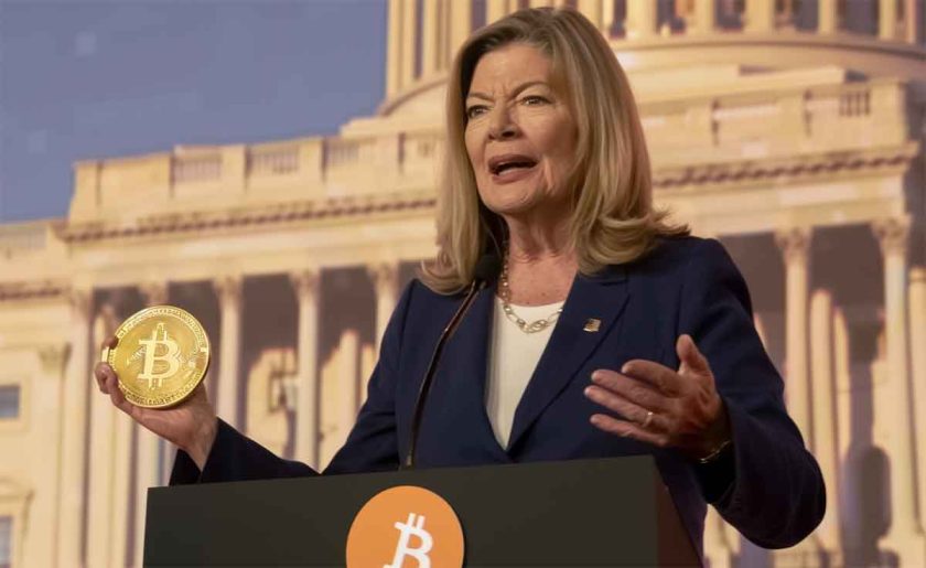 Senadora Cynthia Lummis expondrá plan para reserva Bitcoin ante ejecutivos de la industria cripto