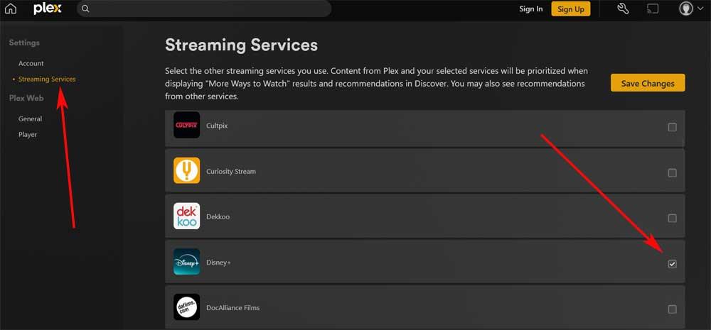 plex streaming