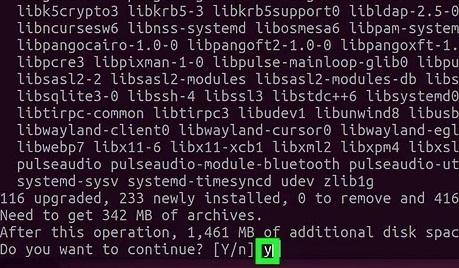 configuracion terminal