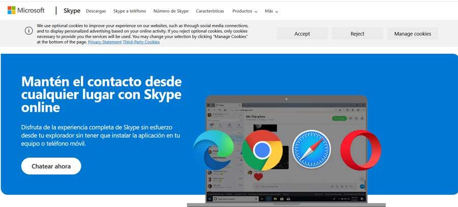 web skype