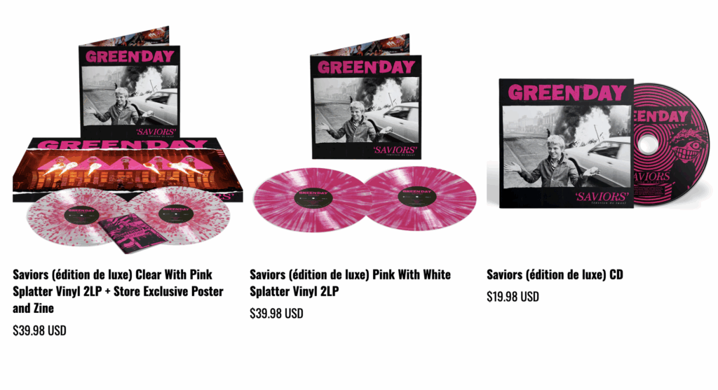 Green Day regresa con “Smash It Like Belushi” y una versión deluxe de Saviors