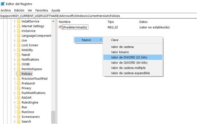 Editor de registro