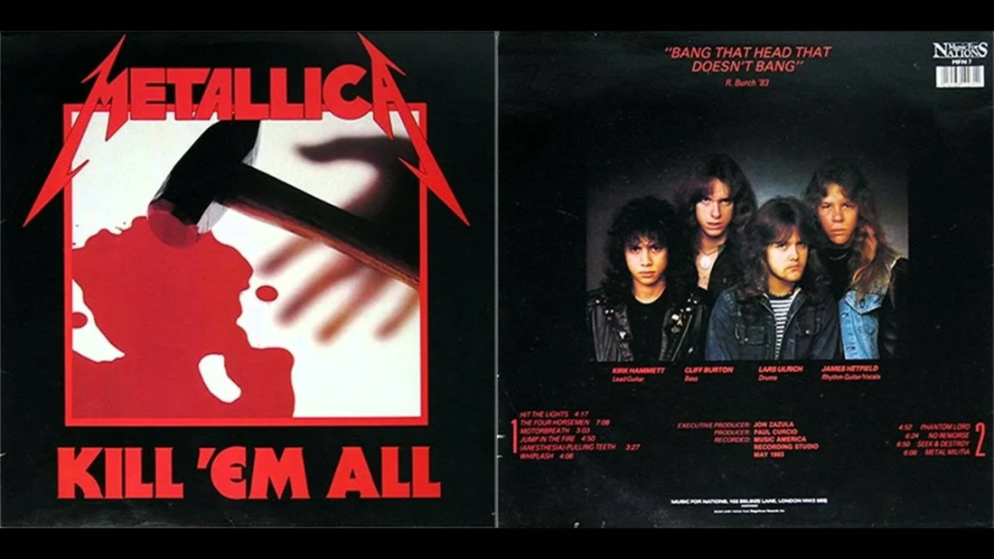 Este es el disco más salvaje de Metallica