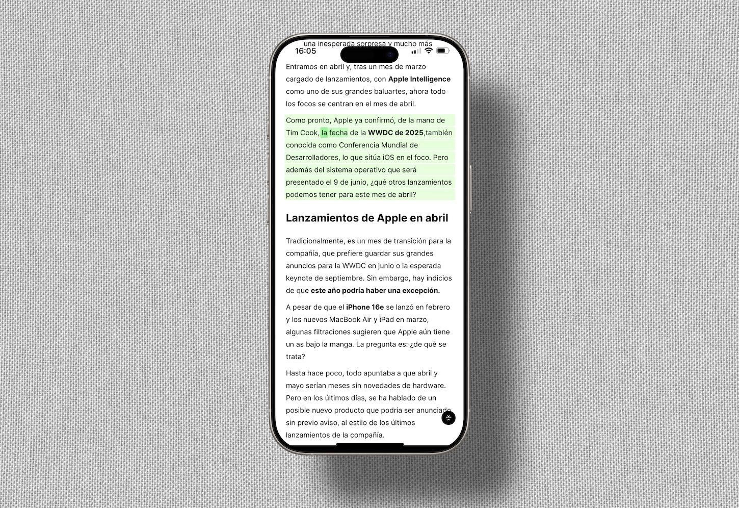 Audiolibros iPhone