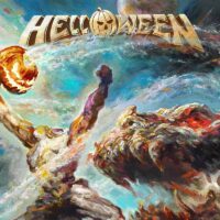 Detalle de la portada de Giants And Monsters de Helloween