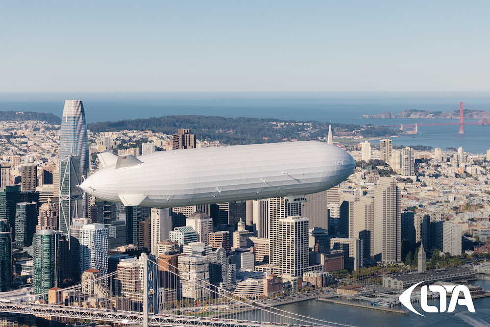 La elegancia vuelve a los aires: el majestuoso Pathfinder 1 sobrevuela San Francisco