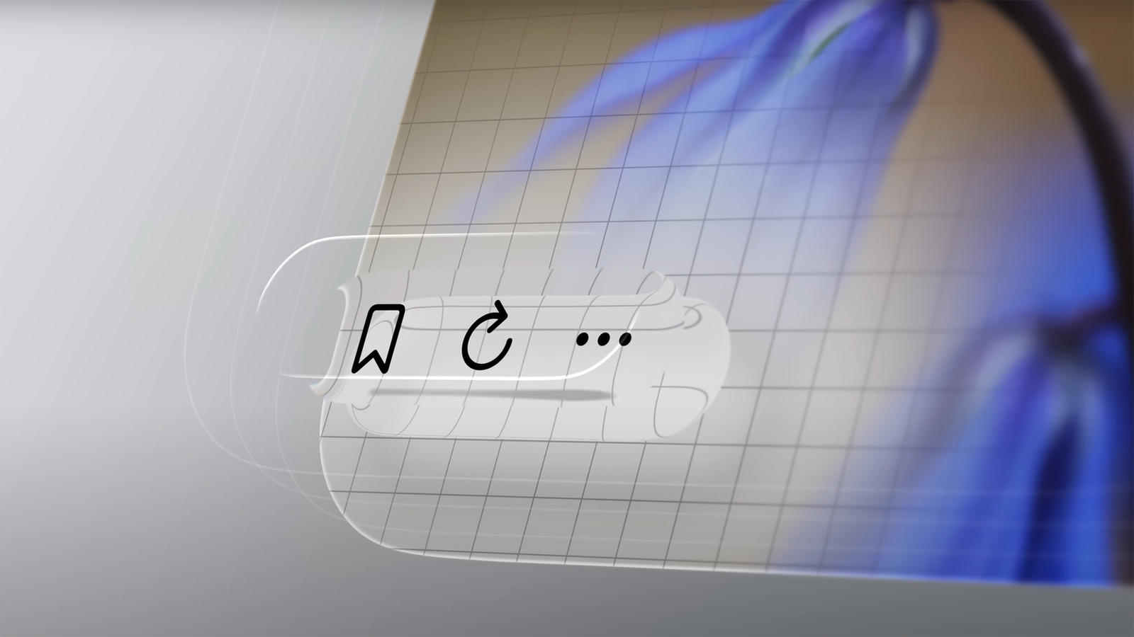 Botón de Liquid Glass