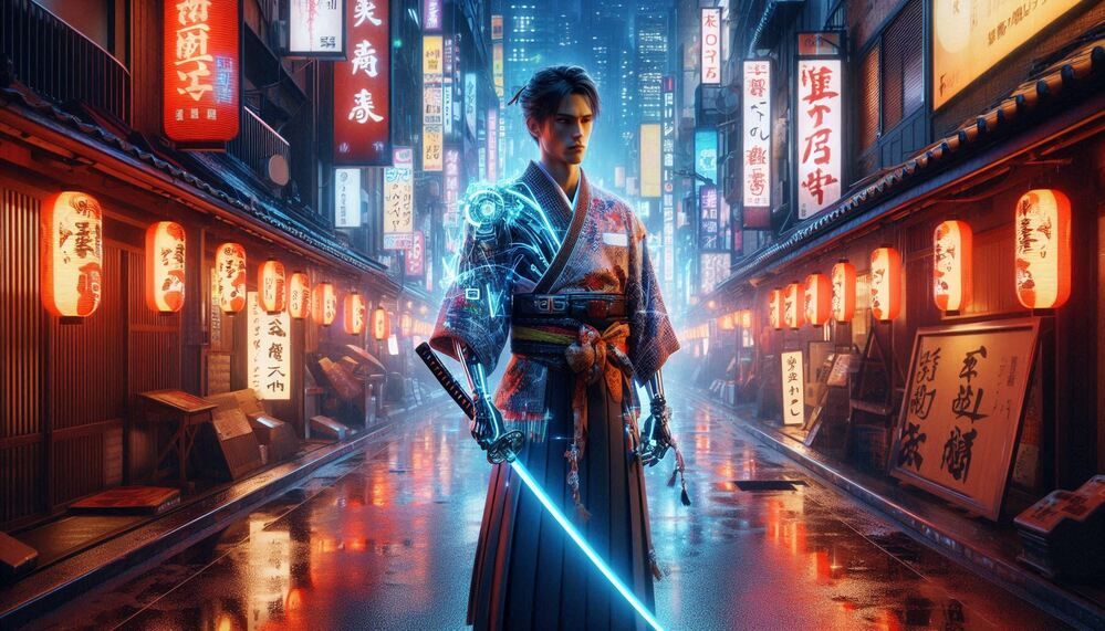 DALL-E 3, creación compleja.