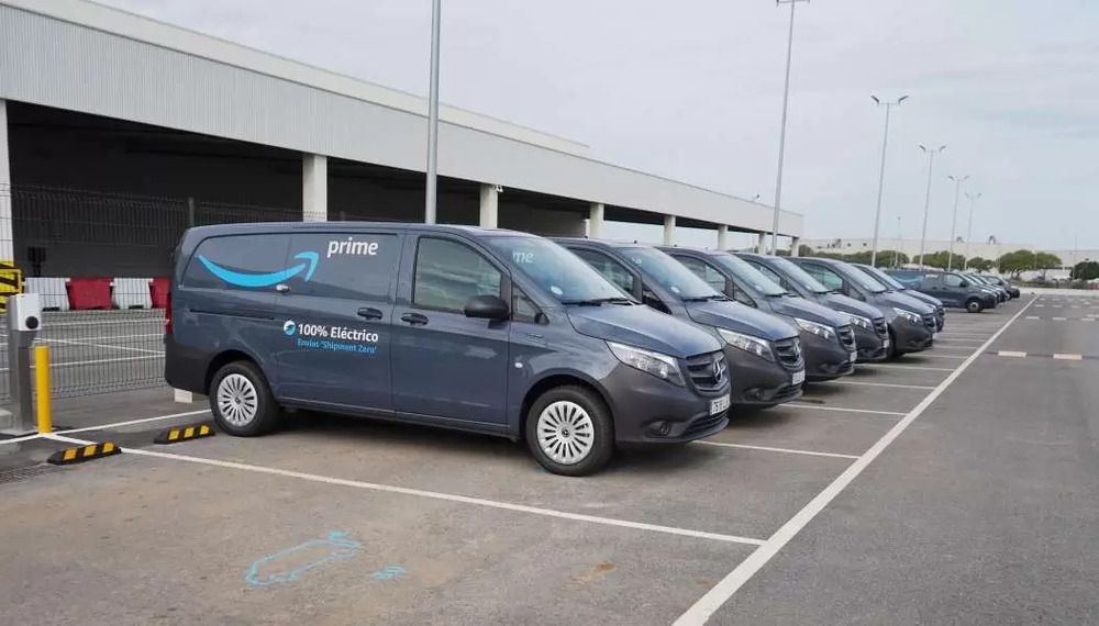 Flota de vehículos de Amazon