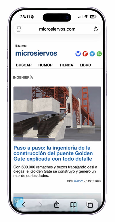 Nuevo diseño de las páginas de categorías, versión móviles