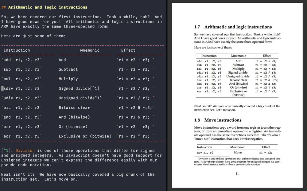 Ejemplos de conversión
