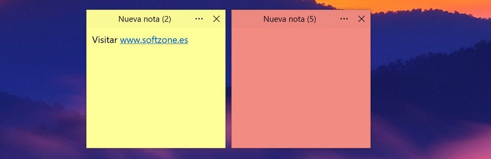 Interfaz de una nota individual en Simple Sticky Notes con opciones de formato de texto como negrita, listas y alineación.