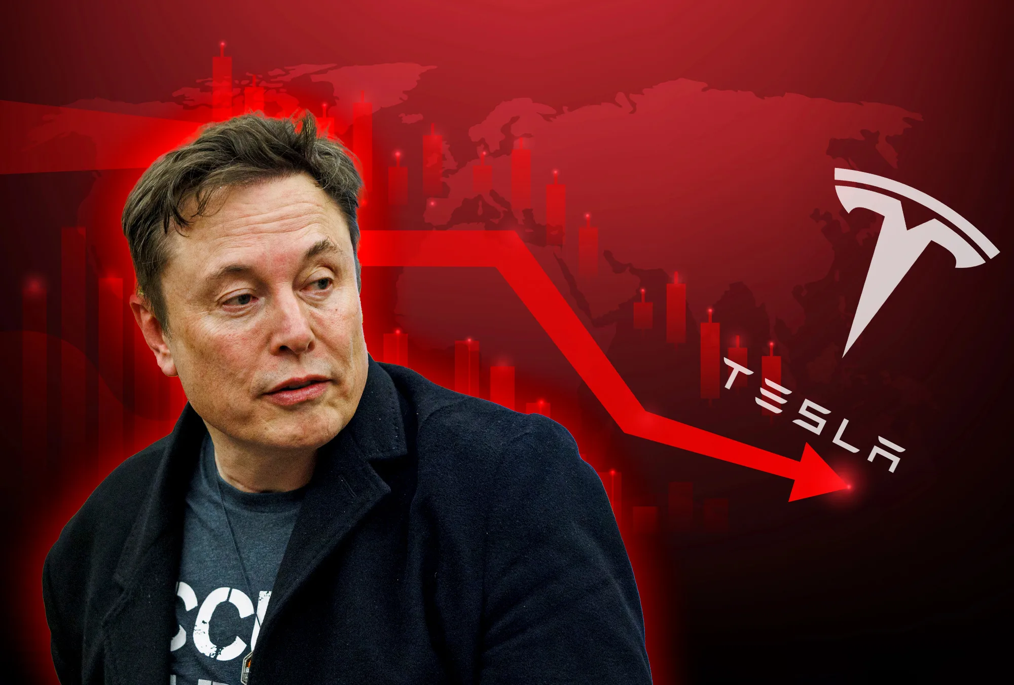 Tesla cae 5.1% tras rechazo del fondo soberano de Noruega a paquete millonario para Musk