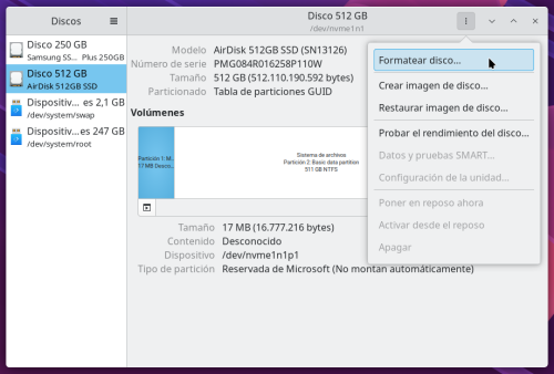 Cómo borrar discos y particiones de manera segura con GNOME Disks