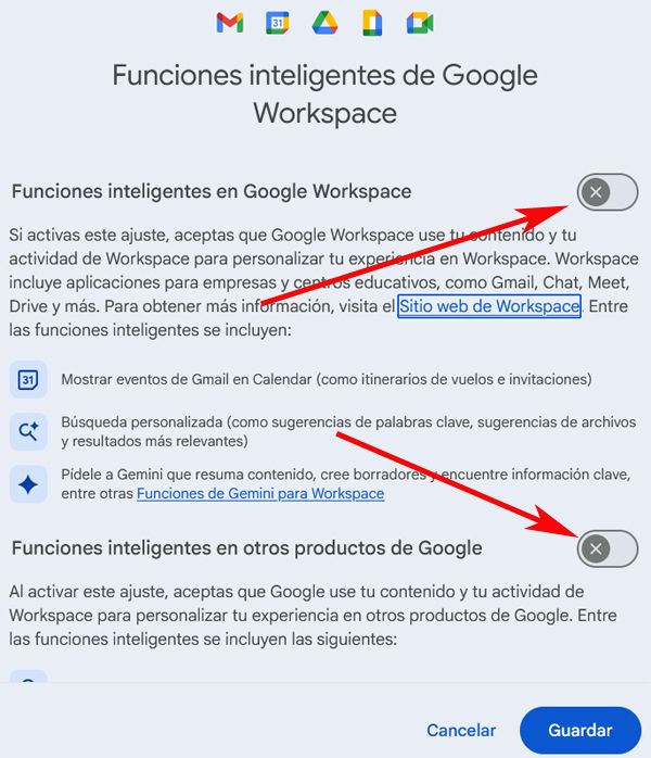 google workspace ia
