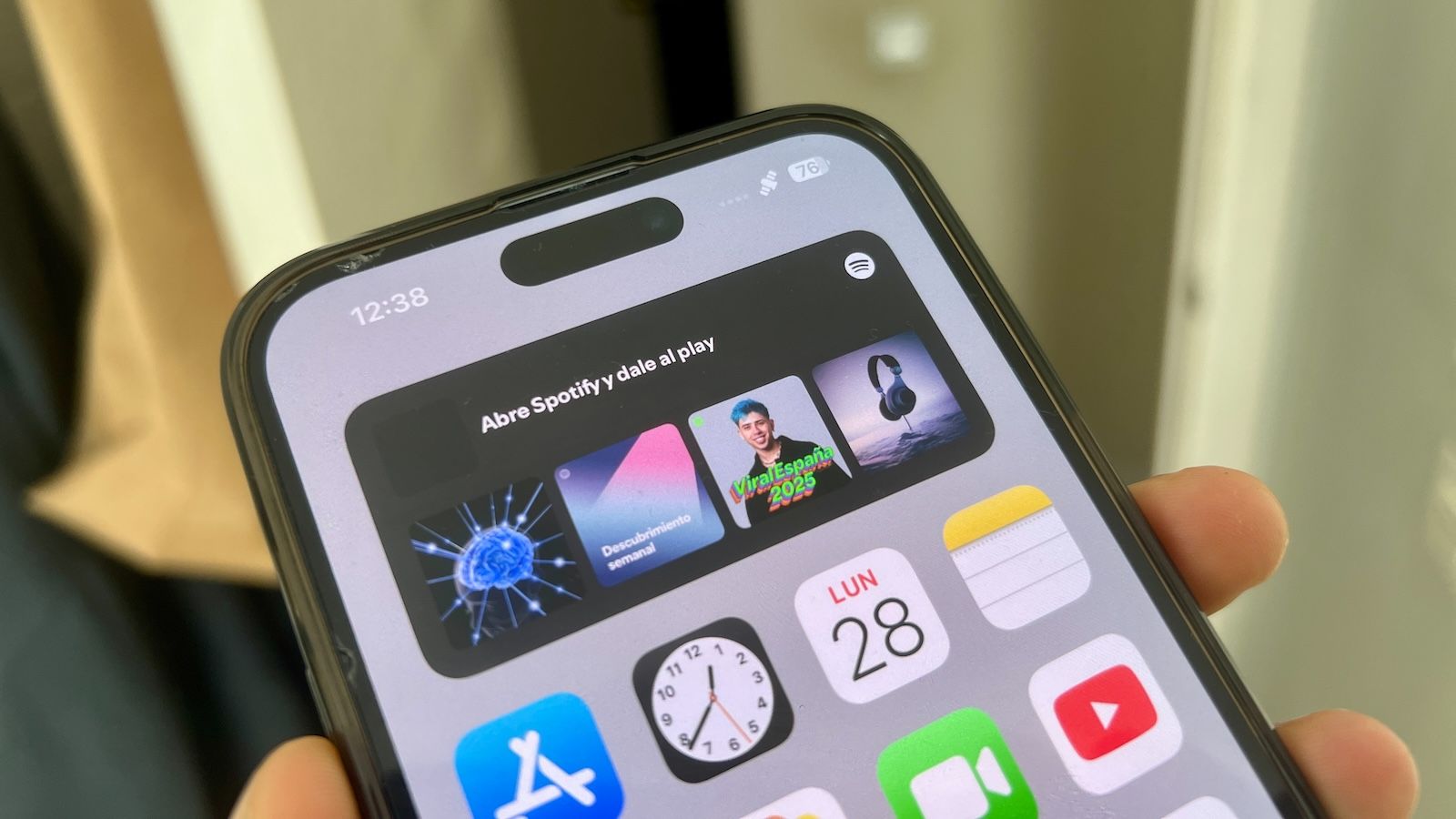 iPhone conexión satelital
