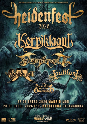 Los finlandeses de folk metal KORPIKLAANI lanzan una versión de ANTHRAX