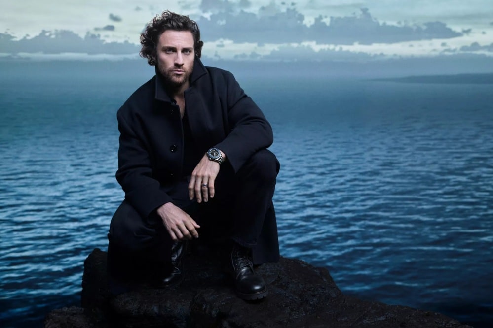 Aaron Taylor-Johnson has a strong affinity with the Seamaster collection.