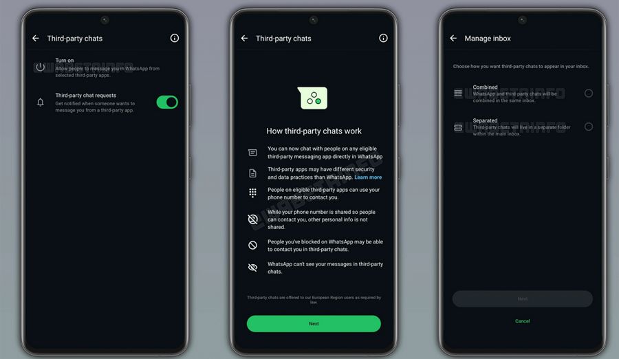 whatsapp app terceros