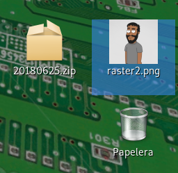 Iconos en el escritorio gracias a la extensión DINS