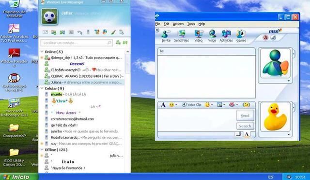 Messenger para Windows XP