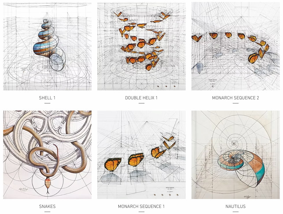 Rafael Araujo y sus preciosas obras de fantástica geometría