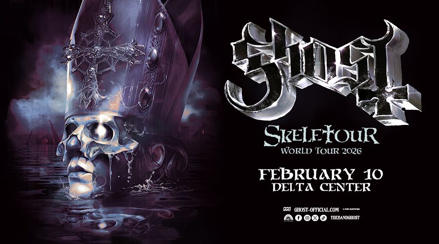 Poster oficial del Skeletour World Tour 2026 con fechas en Norteamérica