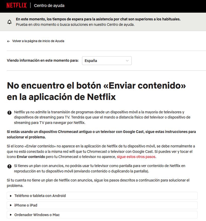 ayuda netflix web