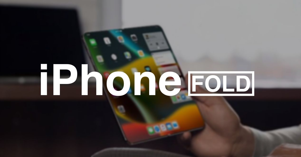 iPhone Fold concepto