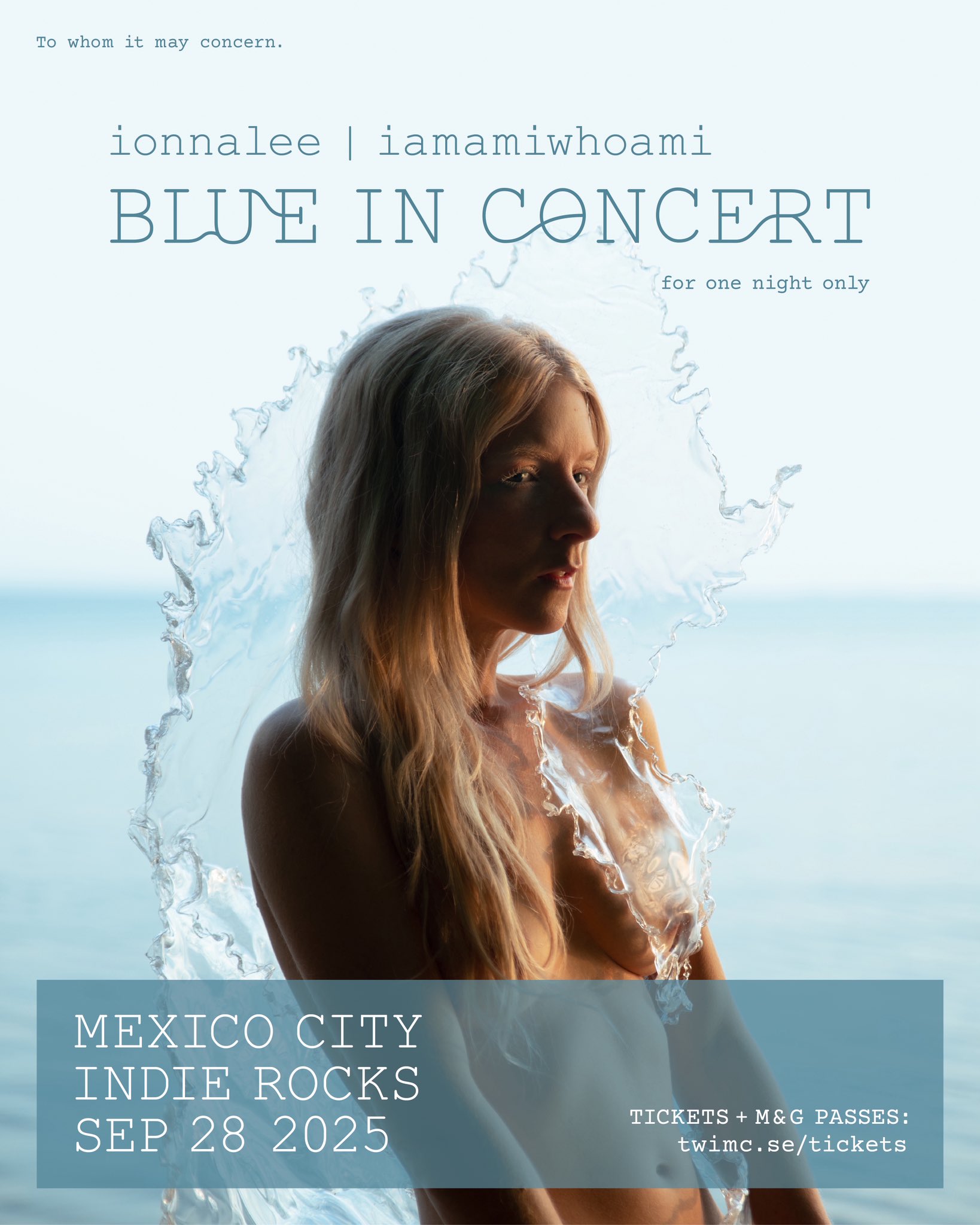 ionnalee actuará en el Foro Indie Rocks!