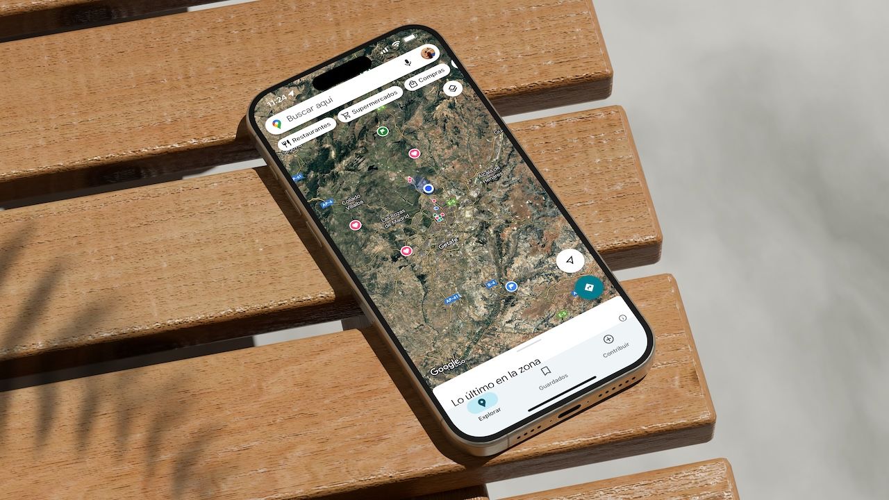 Google Maps en iuPhone
