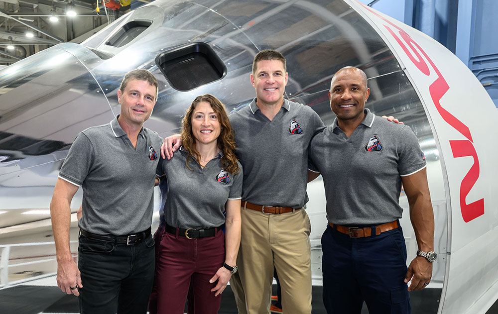 ¡Vamos allá! Retrato de los cuatro