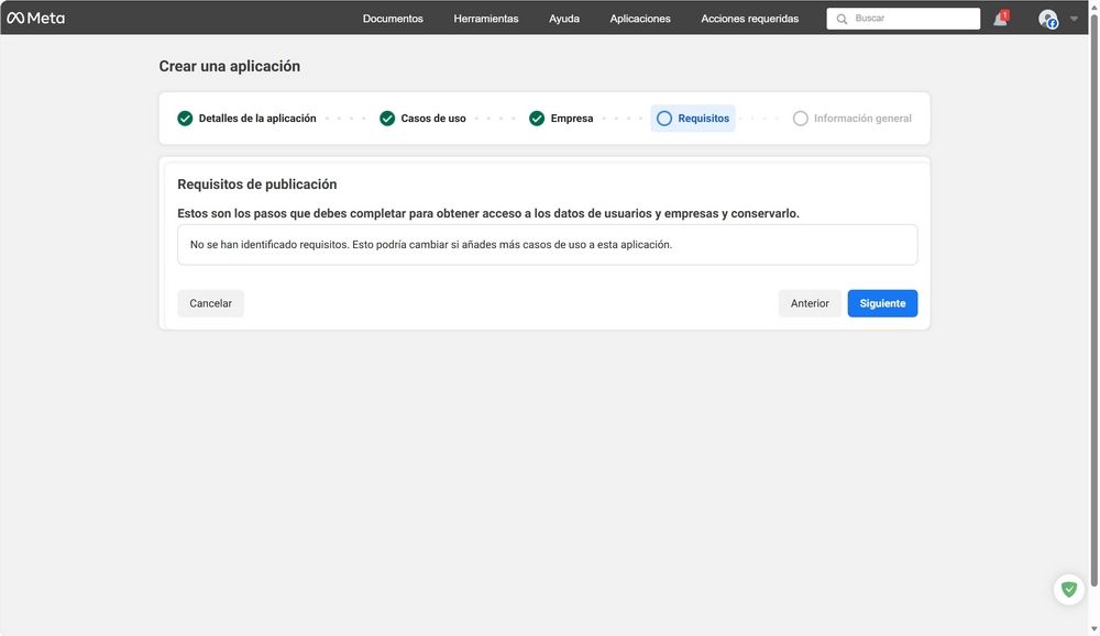 Crear API en WhatsApp 6