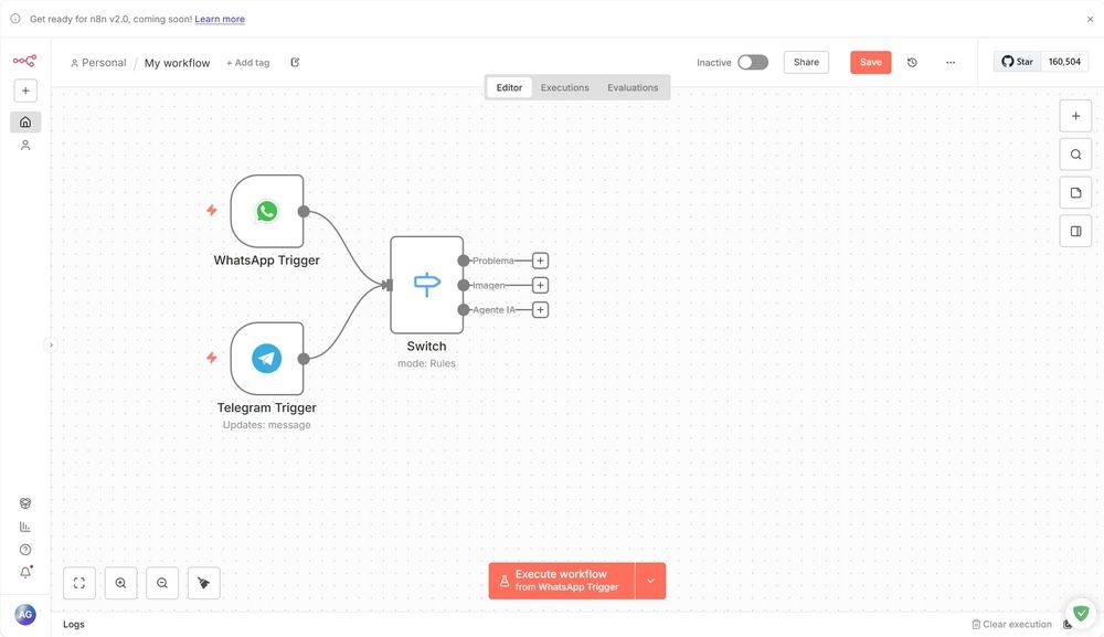 Crear chatbot IA en n8n - 5
