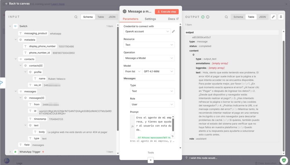 Crear chatbot IA en n8n - 6