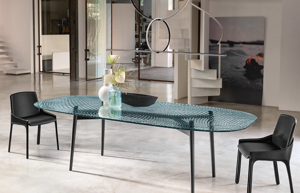 Coral Beach table, by Mac Stopa for Fiam