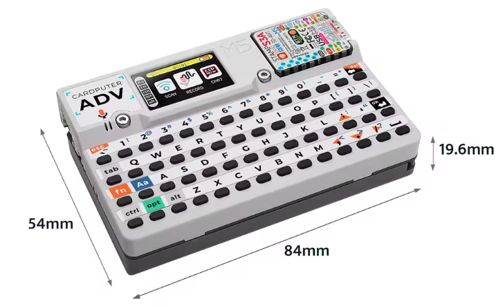 El Cardputer es un curioso ordenador en miniatura que se programa en Lisp