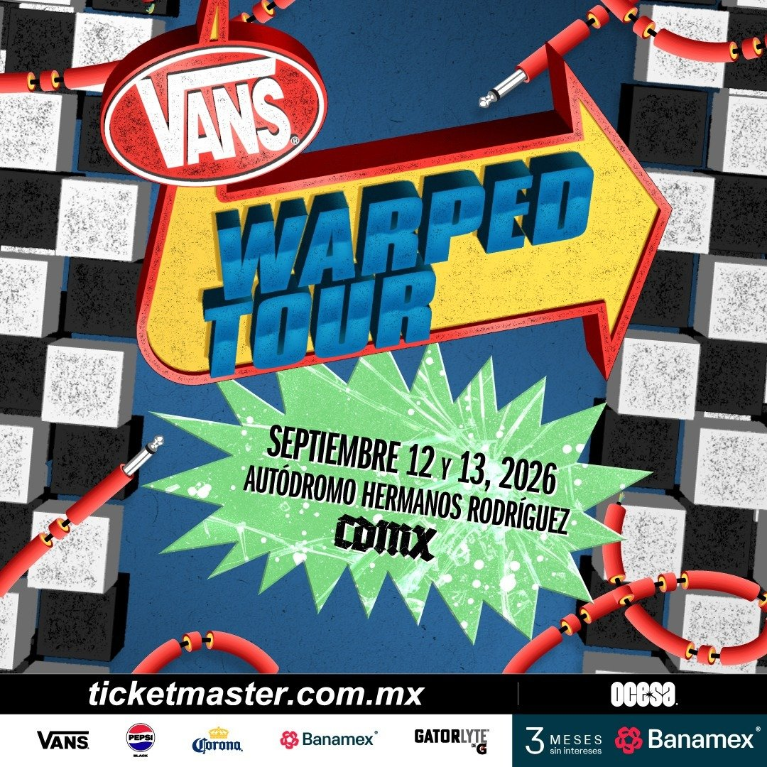 Vans Warped Tour 2026: arranca la revelación diaria del lineup y llega por primera vez a Ciudad de México