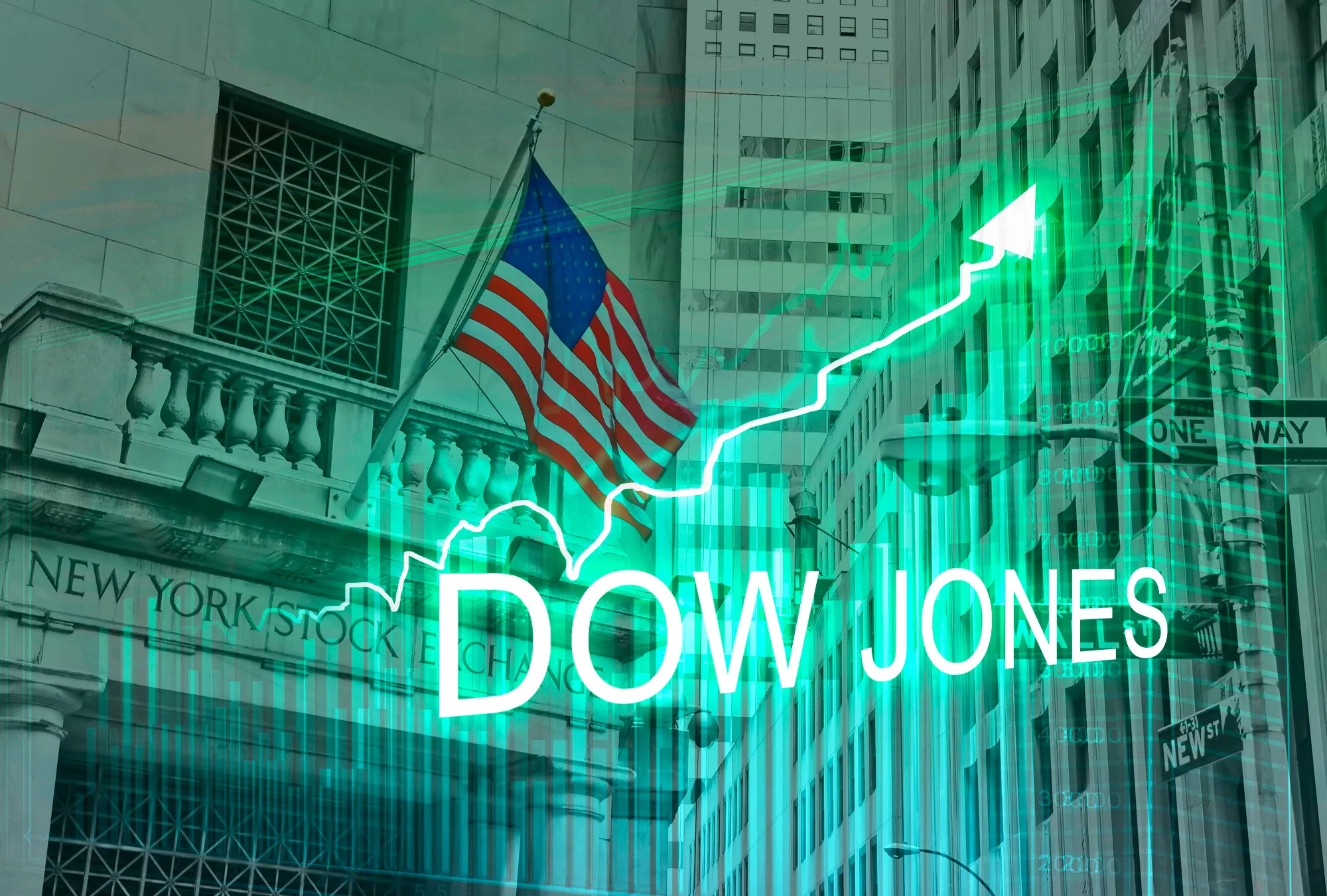 Dow Jones cierra por encima de 49,000 puntos por primera vez