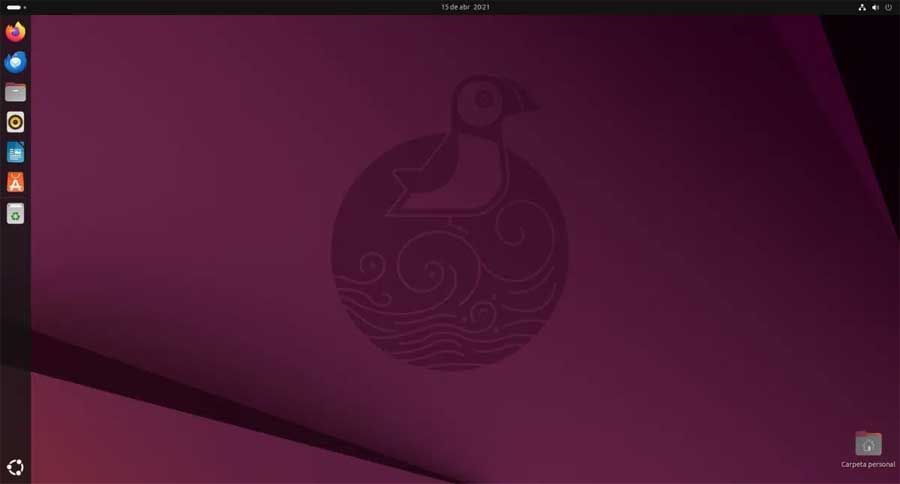 Así es el escritorio GNOME de Ubuntu