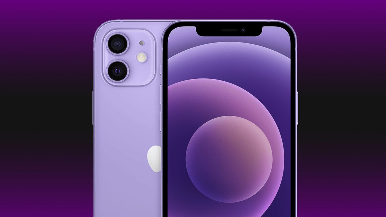 iPhone 12 color morado