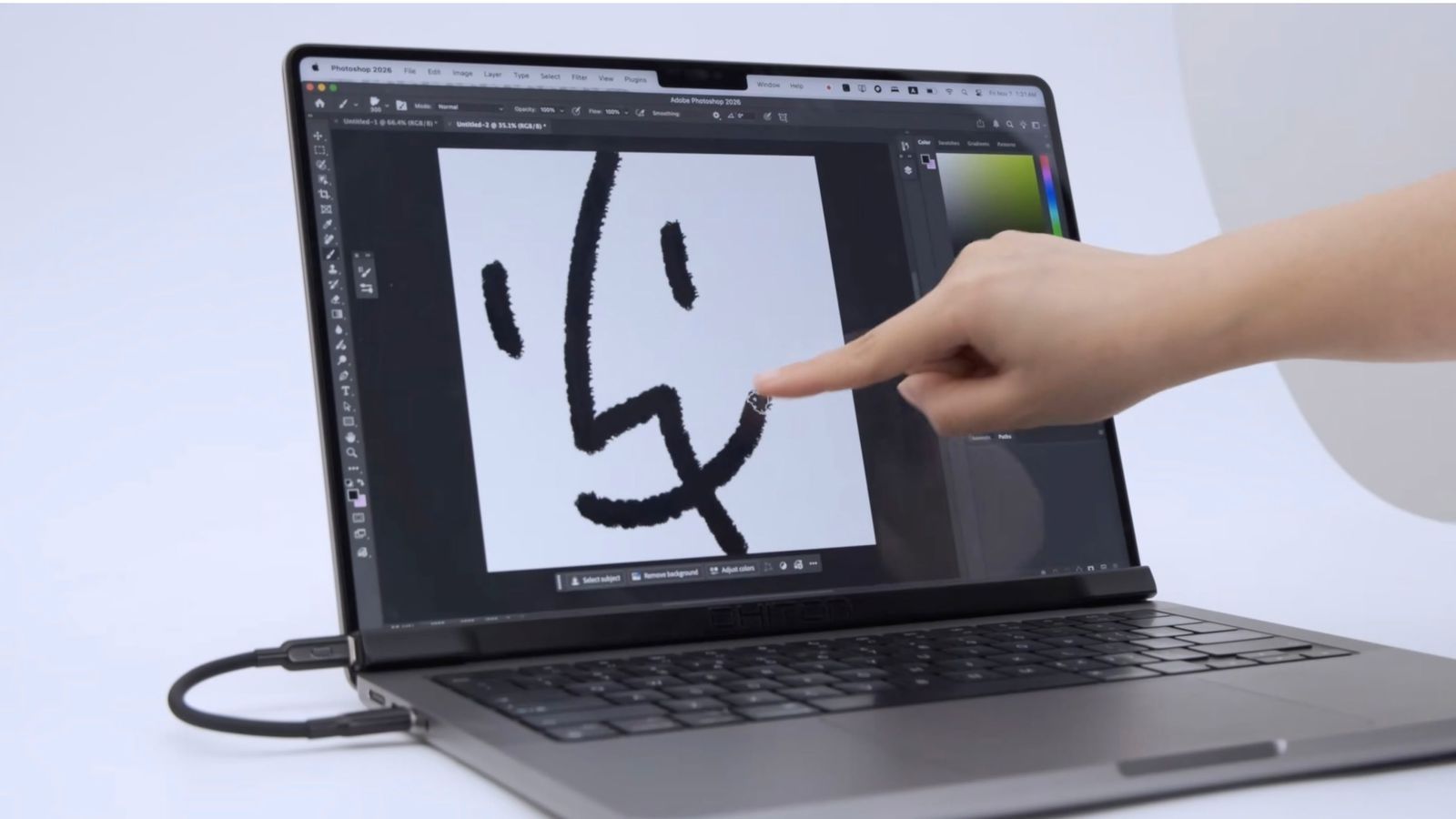 Si tienes un MacBook, ahora podrás convertirlo en táctil gracias a este accesorio