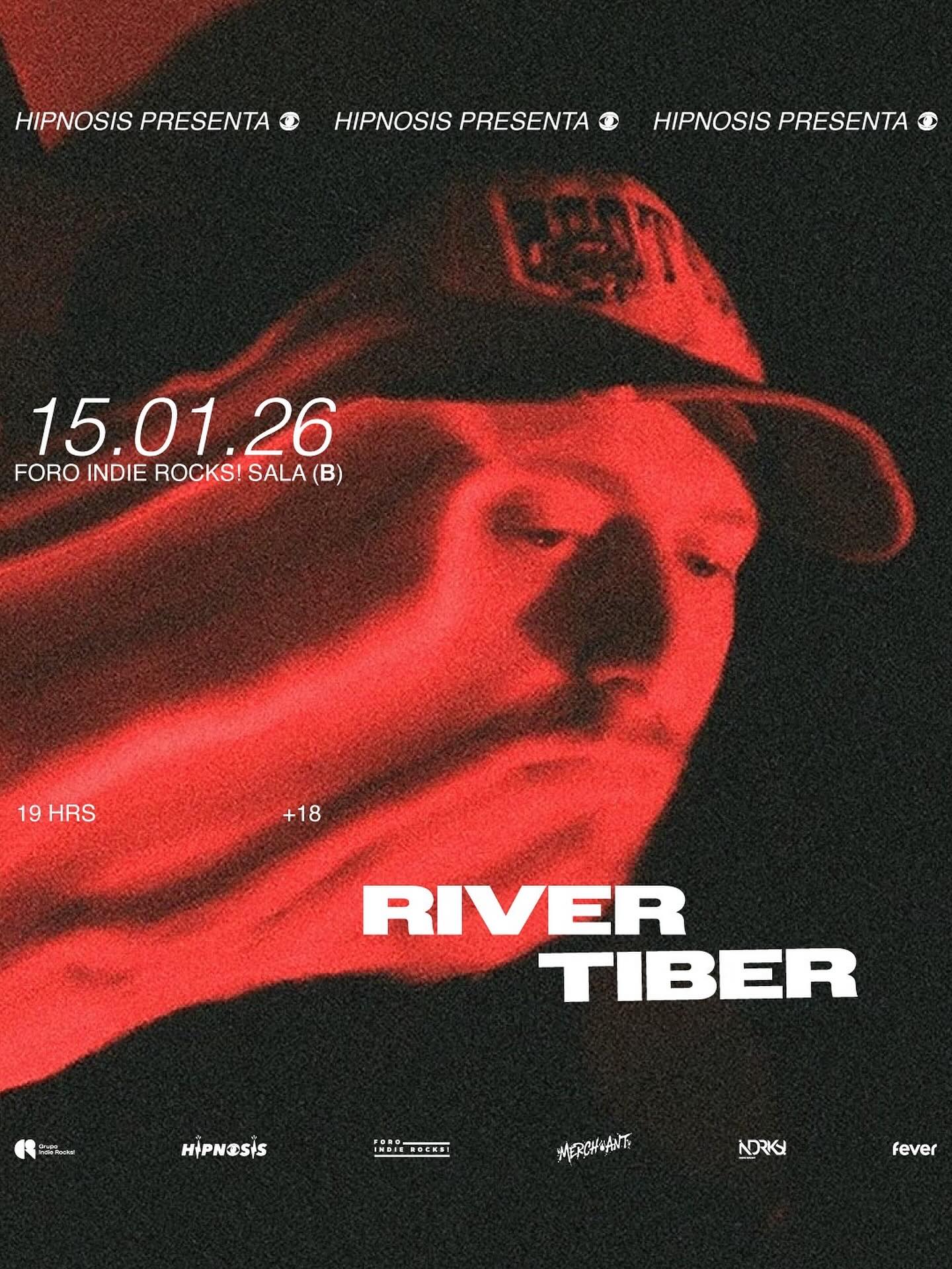 River Tiber se presentará en el Foro Indie Rocks! según Hipnosis.